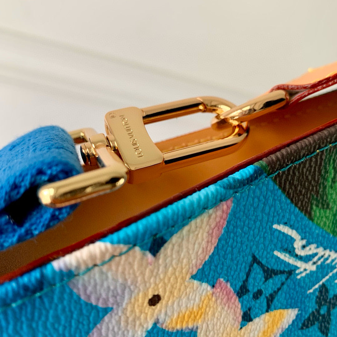 Louis Vuitton Wallets- Louis Vuitton Lou Gaston Wearable Wallet Compact Luxury Card Wallet