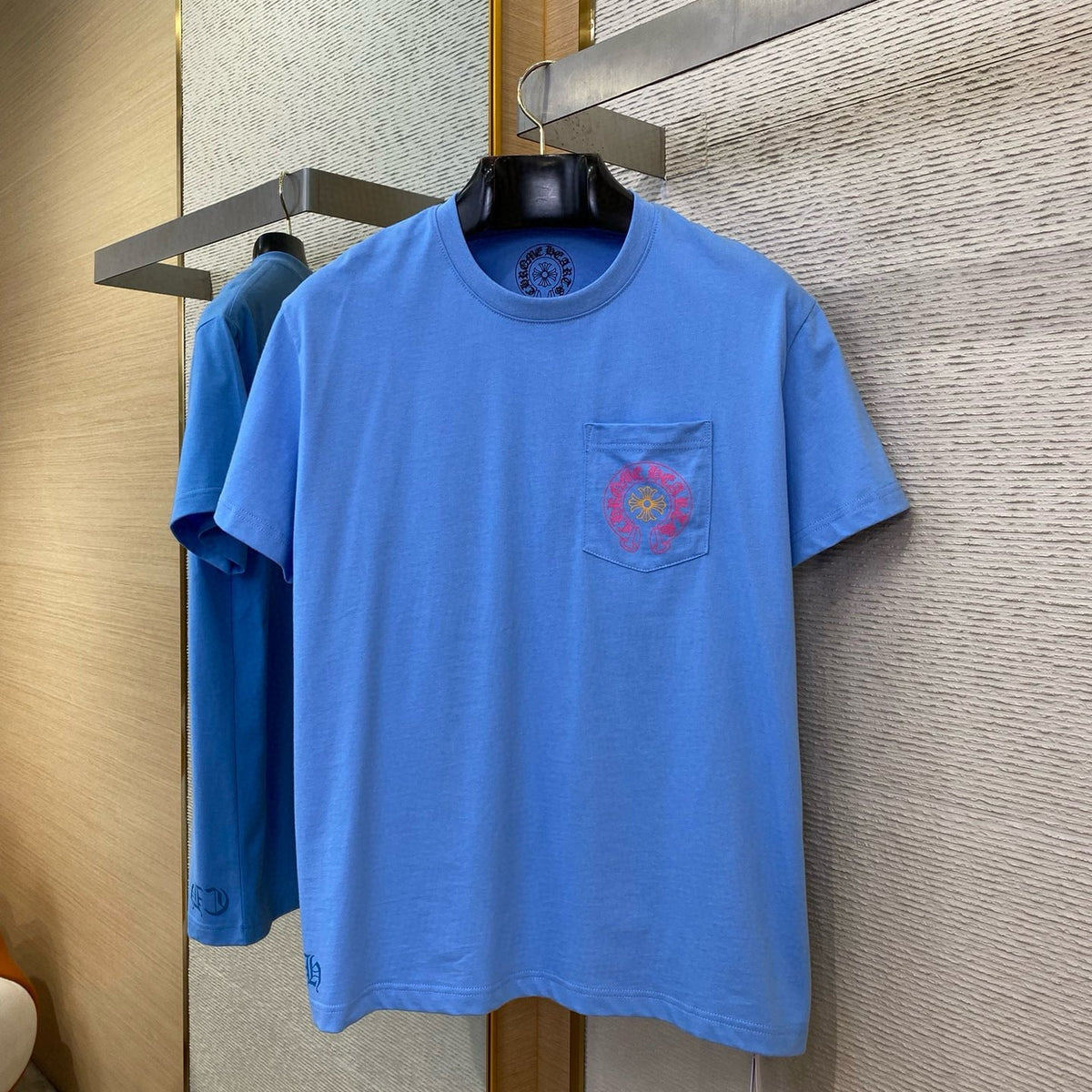 T-Shirts- Chrome T-shirt Casual Everyday Designer Tee