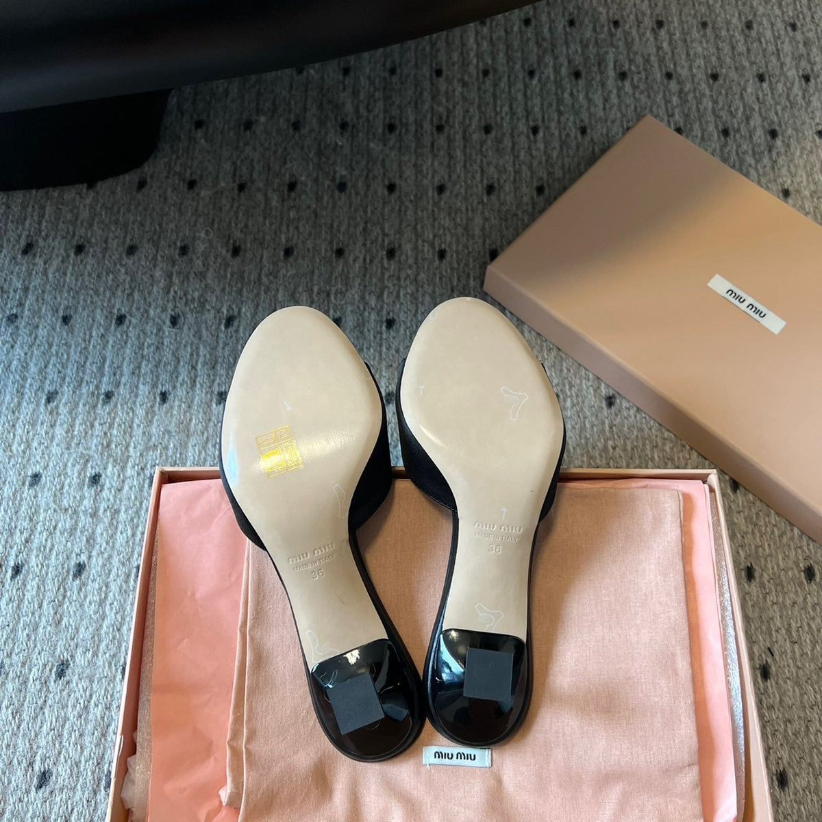Shoes- Miu M Heels Premium Designer Casual Shoes