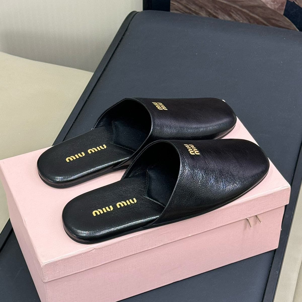 Accessories- Miu M Slippers Premium Everyday Designer Accessory