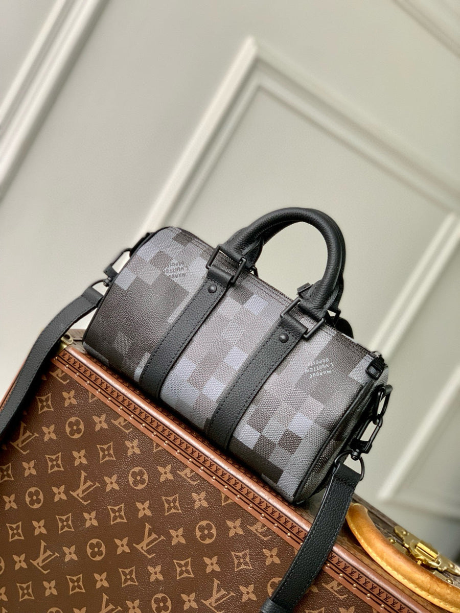 Louis Vuitton Bags- Louis Vuitton Lou Keepall 25 Bag Elegant Everyday Designer Handbag