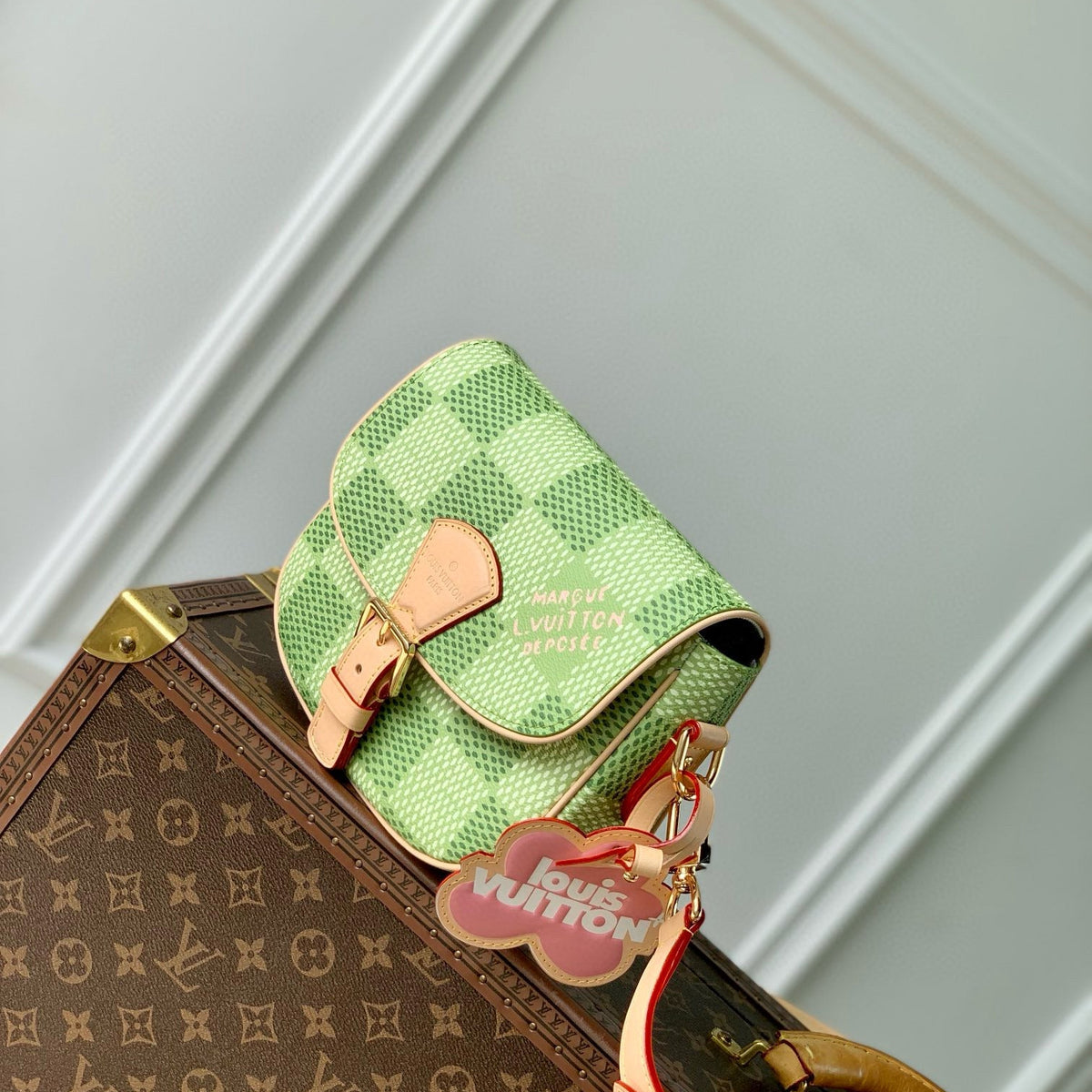 Louis Vuitton Bags- Louis Vuitton Lou Montsouris Messenger Bag Elegant Everyday Designer Handbag