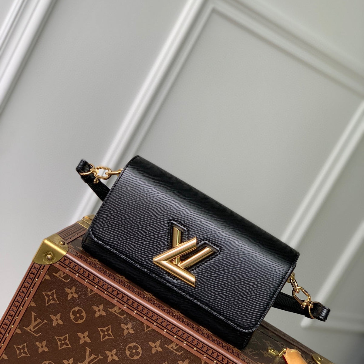 Louis Vuitton Bags- Louis Vuitton Lou Twist West Bag Luxury Designer Leather Handbag