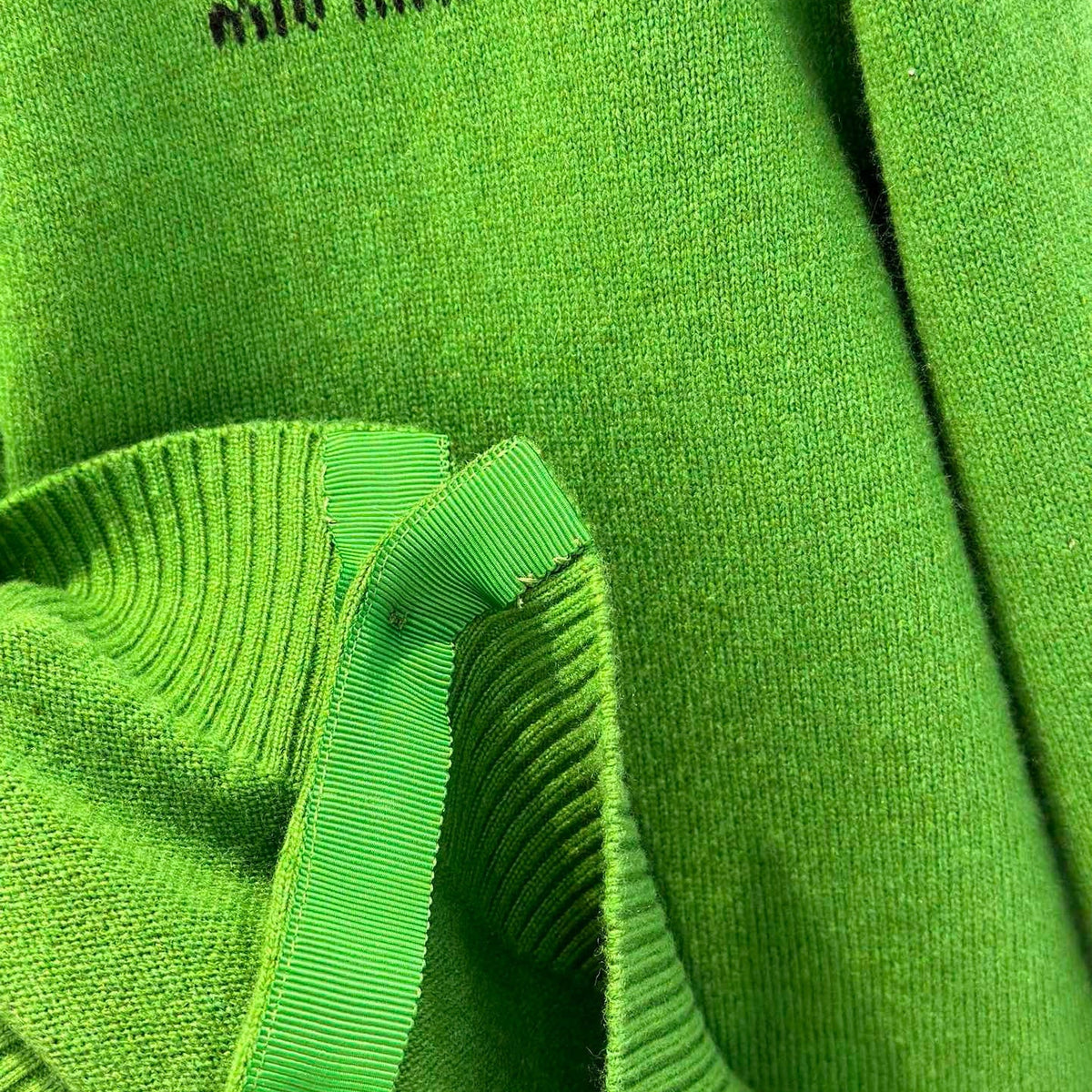 Sweaters- Miu M Cardigan Luxury Designer Knit Sweater