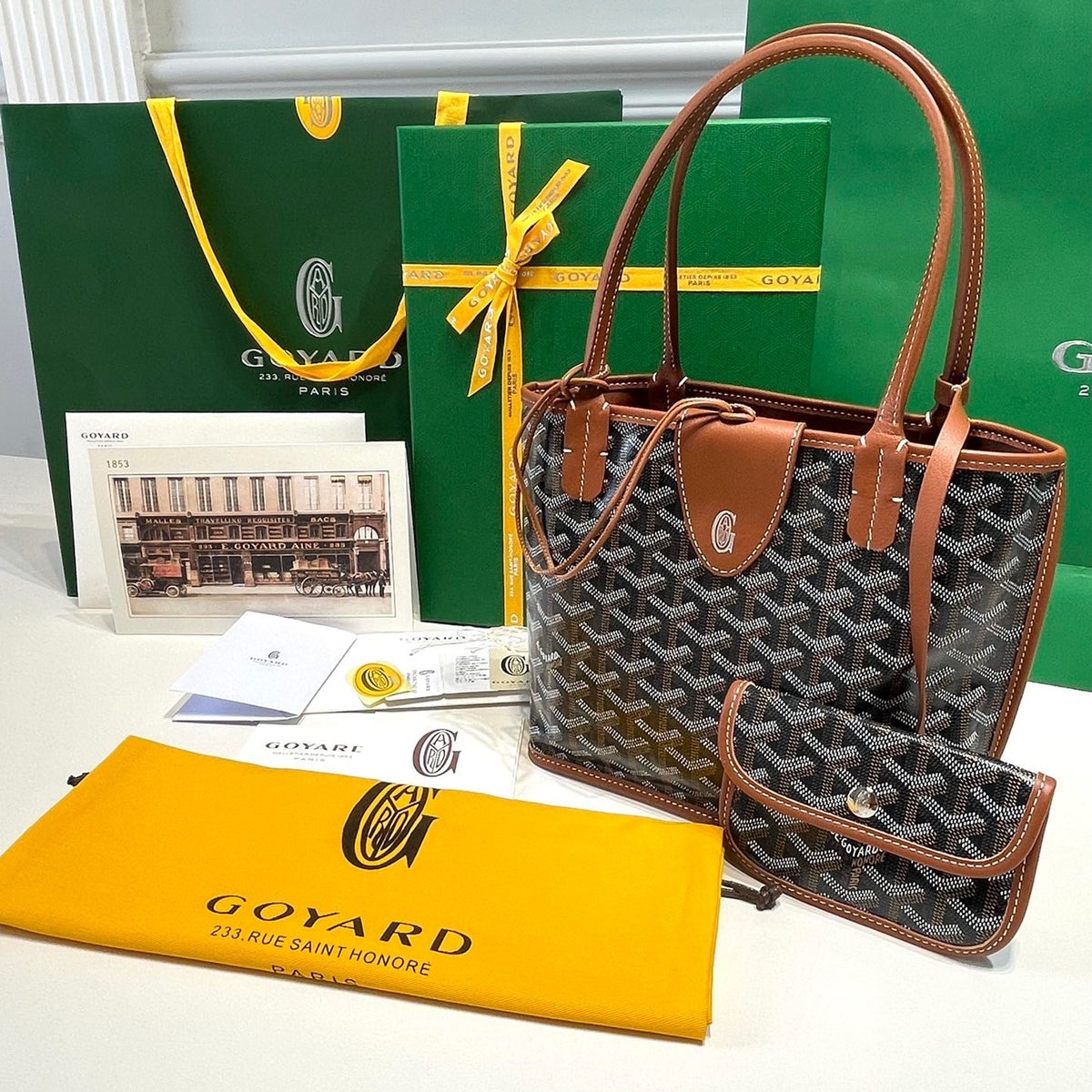 Bags- Goya Mini Anjou Bag Elegant Everyday Designer Handbag