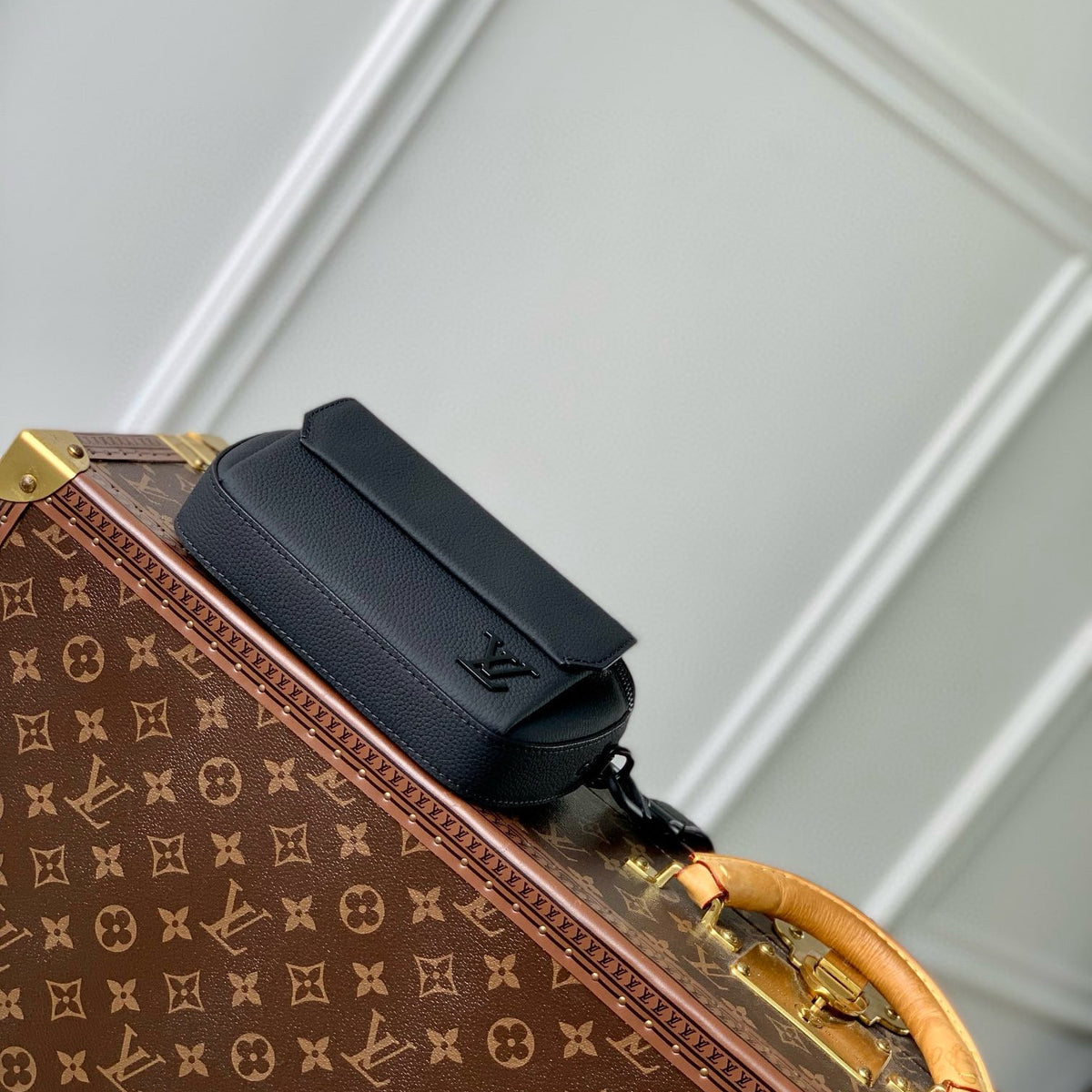 Louis Vuitton Wallets- Louis Vuitton Lou Pilot Wearable Wallet Elegant Everyday Leather Wallet