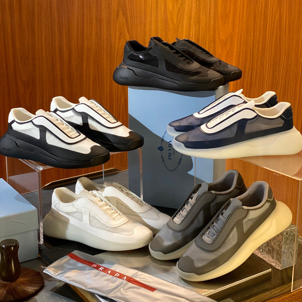 Shoes- Pd Americas Cup Sneakers Premium Designer Casual Shoes