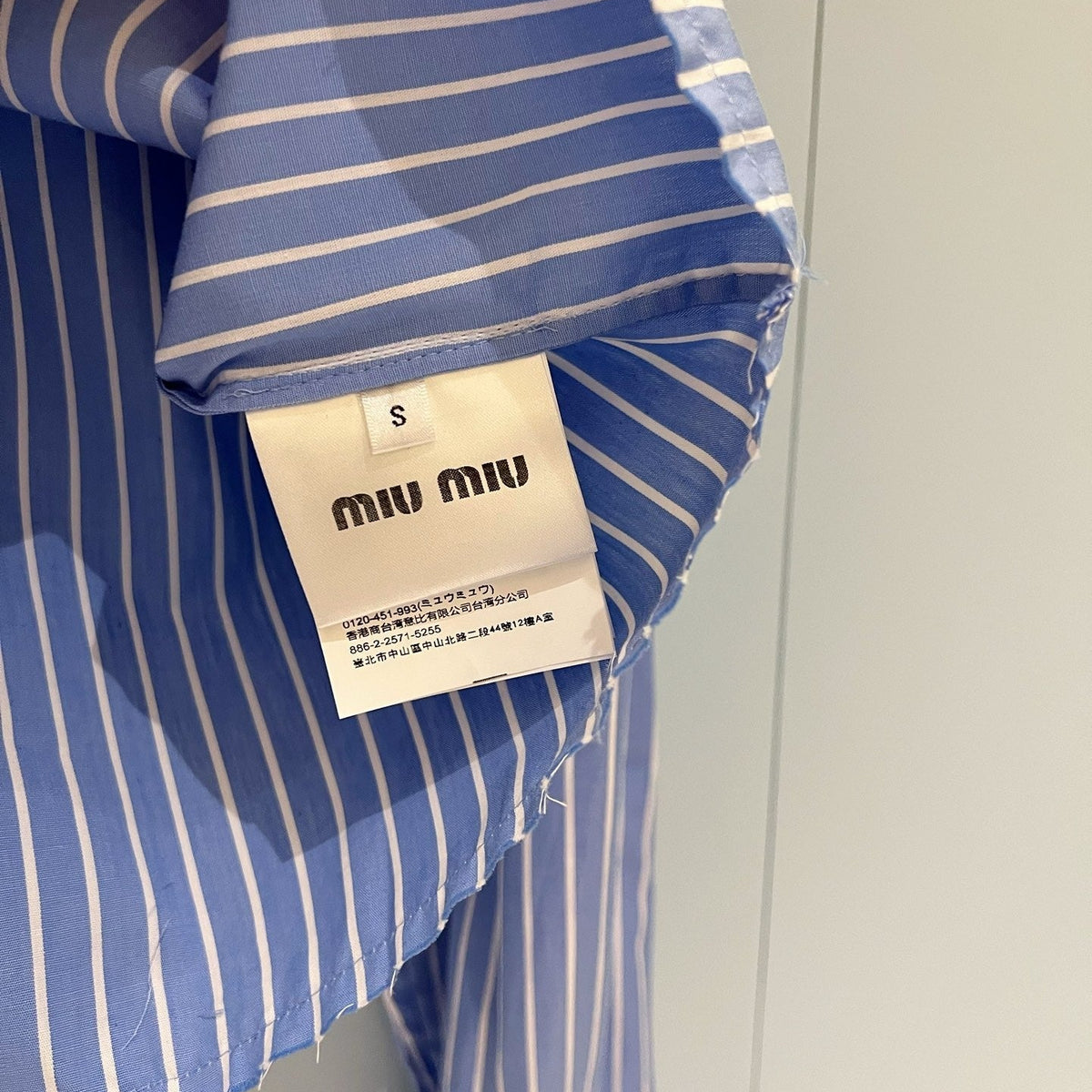 Tops- Miu M Shirt Elegant Everyday Designer Top