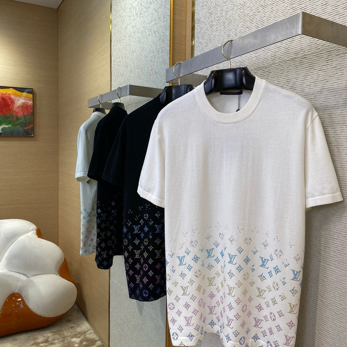 Louis Vuitton T-Shirts- Louis Vuitton Lou T-shirt Casual Everyday Designer Tee