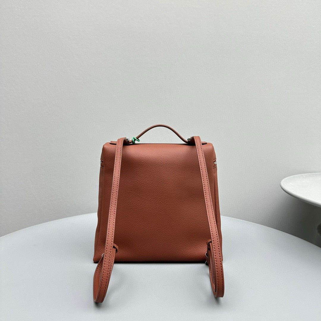 Bags- Loro P Extra Pocket Backpack Elegant Everyday Designer Handbag