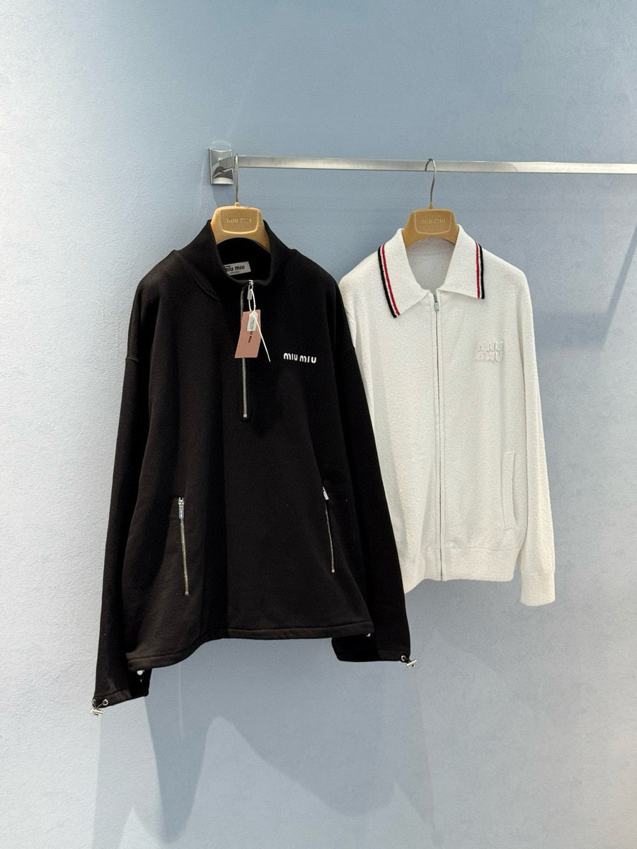 Hoodies- Miu M Sweatshirt Comfortable Luxury Streetwear Hoodie