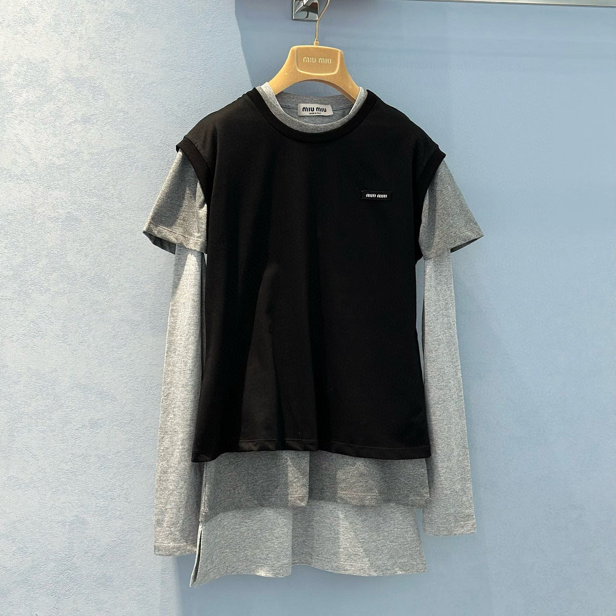 Tops- Miu M Top Elegant Everyday Designer Top