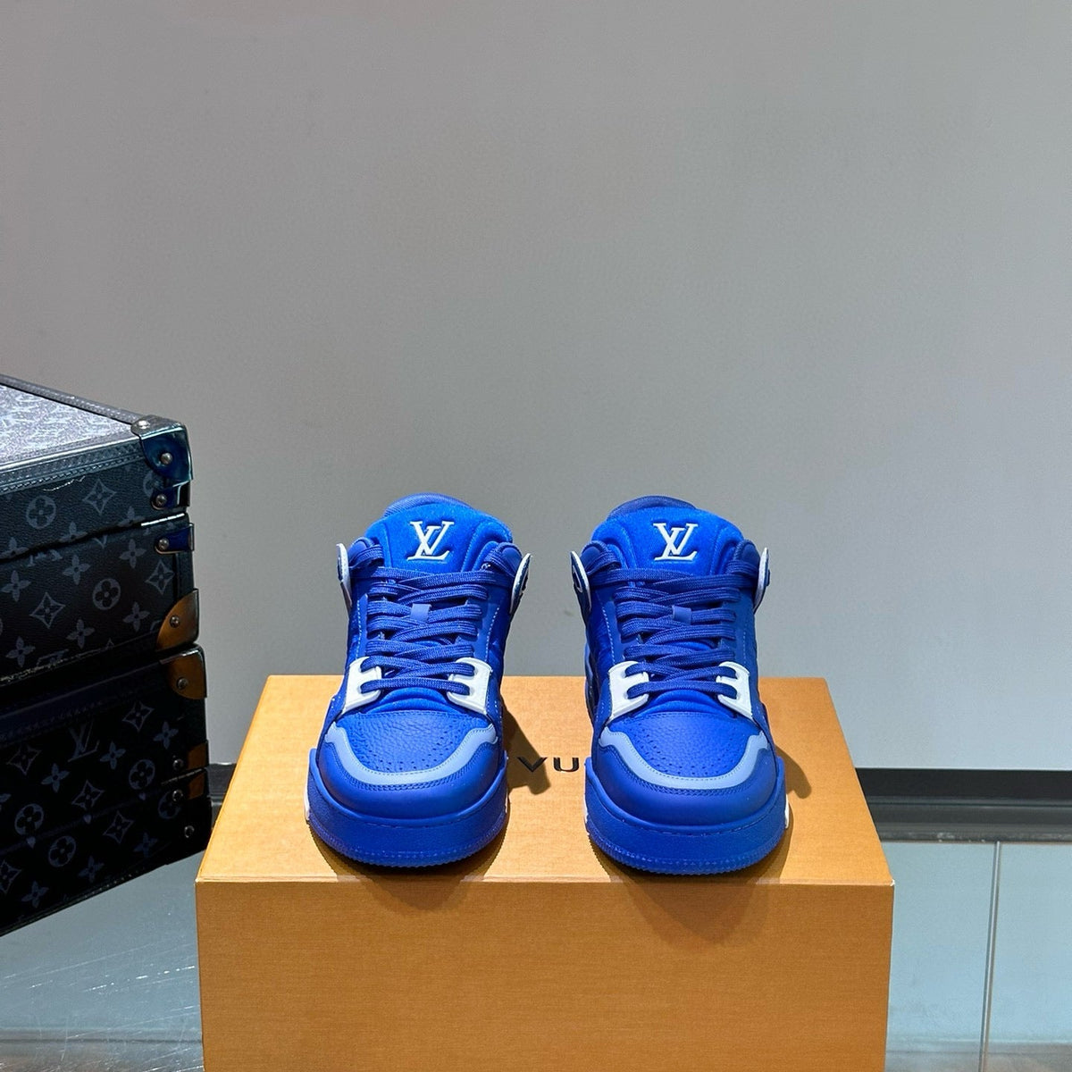 Louis Vuitton Shoes- Louis Vuitton Lou Trainers Comfortable Everyday Designer Shoes