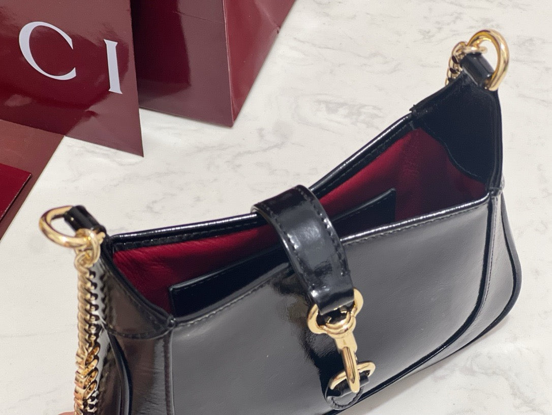 Gucci Bags- Gucci Jackie Notte Mini Bag Elegant Everyday Designer Handbag