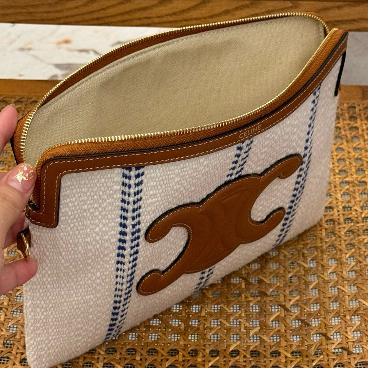 Bags- Cel Small Pouch With Strap Elegant Everyday Designer Handbag