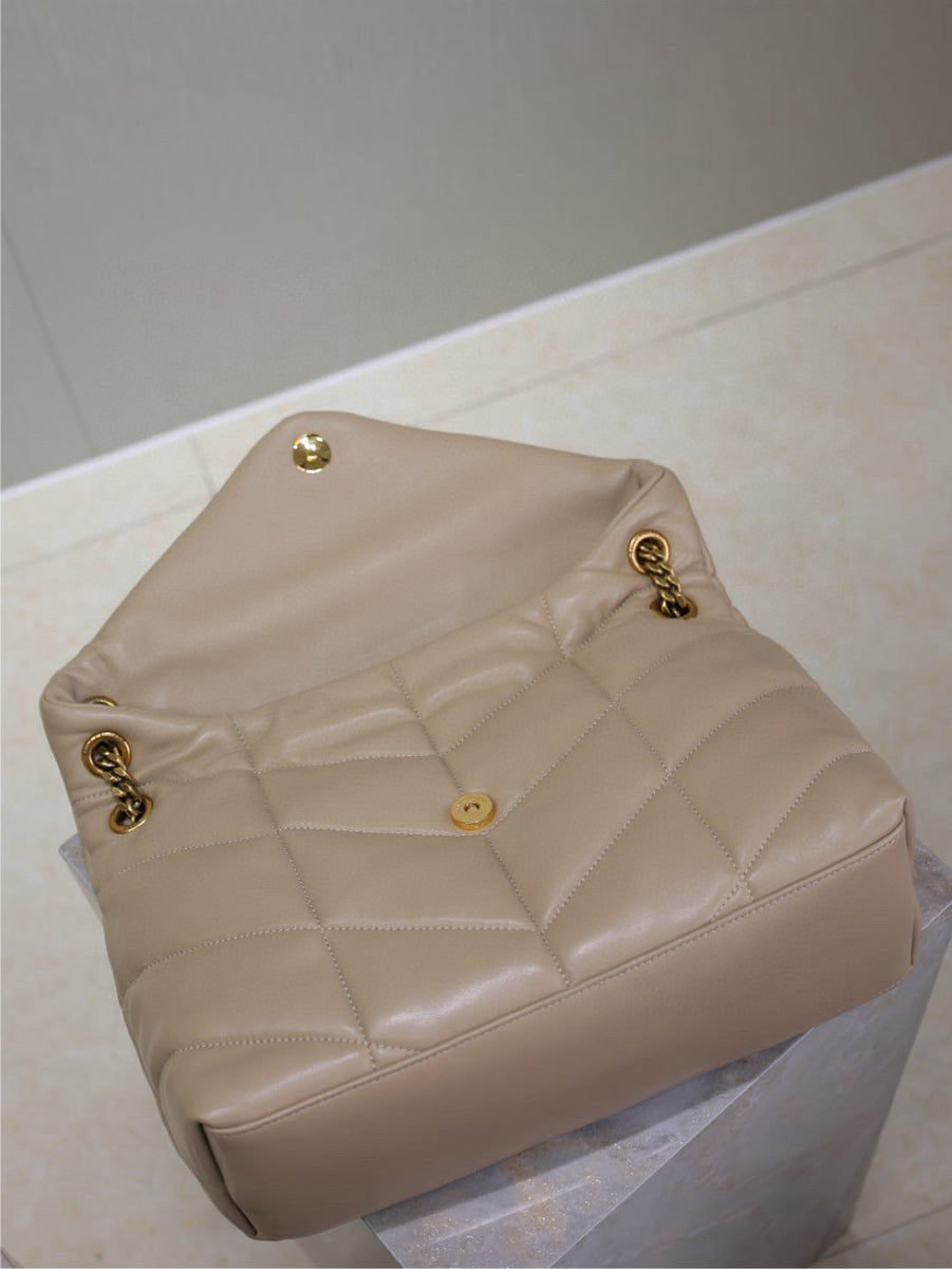 Saint Laurent Bags- Saint Laurent Loulou Medium Puffer Bag Premium Designer Shoulder Bag