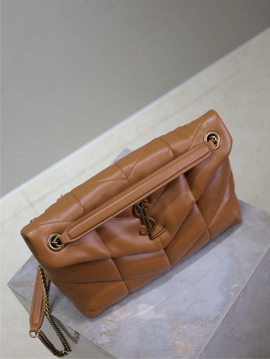 Saint Laurent Bags- Saint Laurent Loulou Puffer Small Bag Luxury Designer Leather Handbag