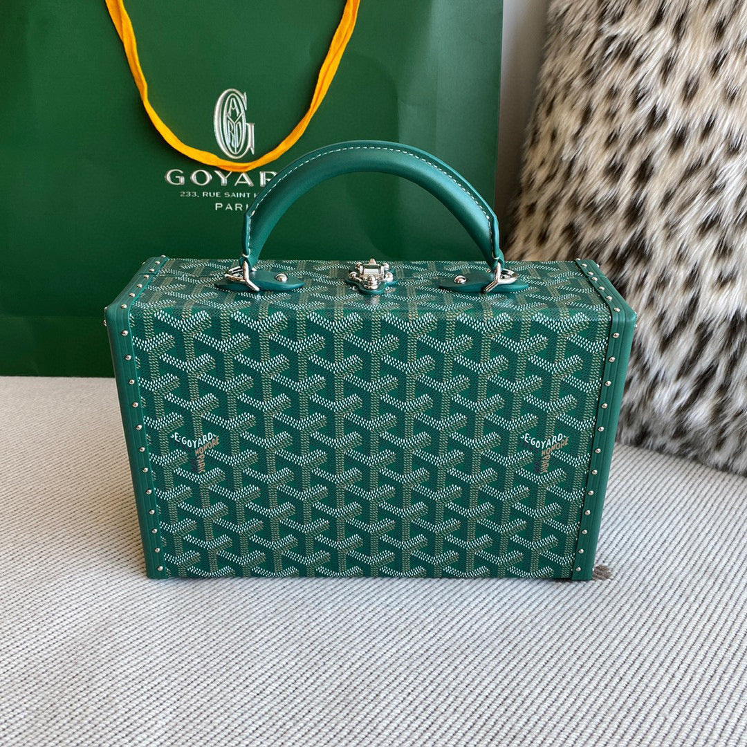 Bags- Goya Grand Hotel Trunk Bag Elegant Everyday Designer Handbag