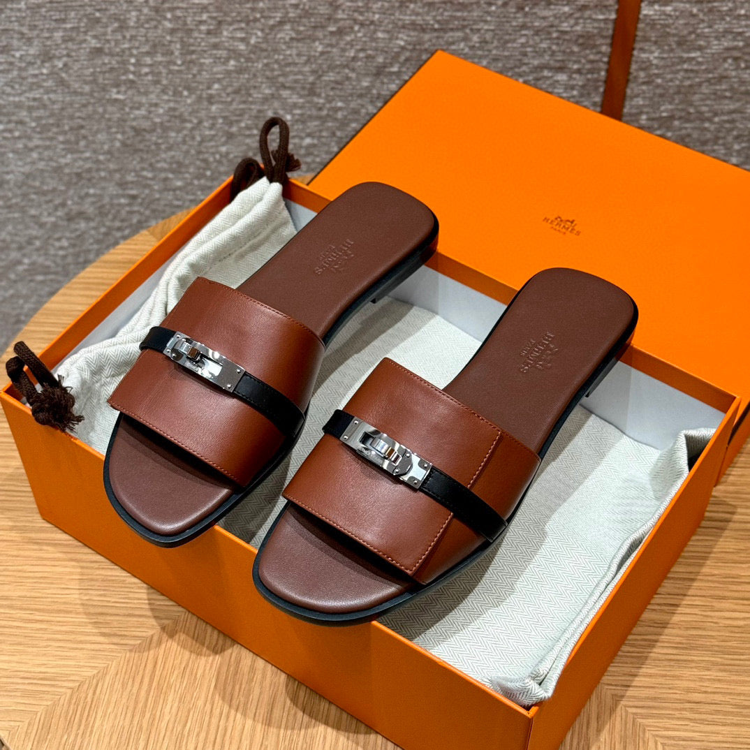 Shoes- Herm Giulia Sandals Premium Designer Casual Shoes