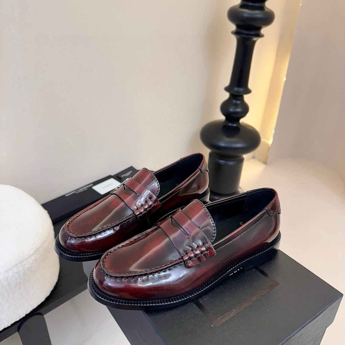 Saint Laurent Shoes- Saint Laurent Loafers Luxury Lifestyle Designer Footwear