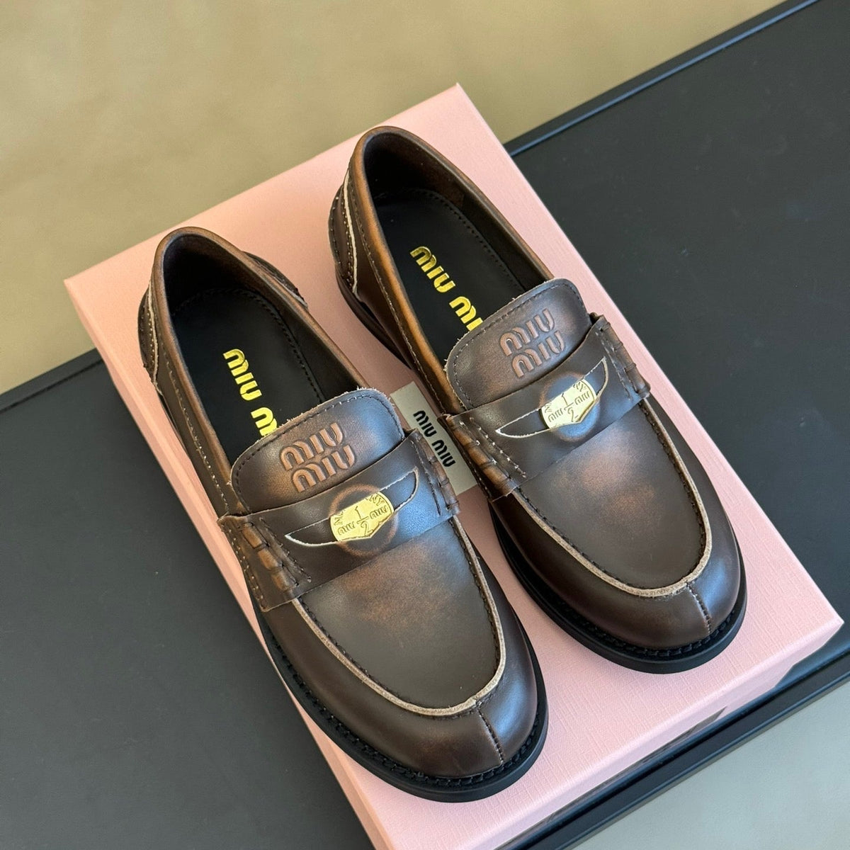 Shoes- Miu M Loafers Comfortable Everyday Designer Shoes