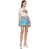 Fendi wristlet clutch side profile designer luxury fashion