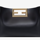 Fendi premium shoulder bags detail and craftsmanship close-up