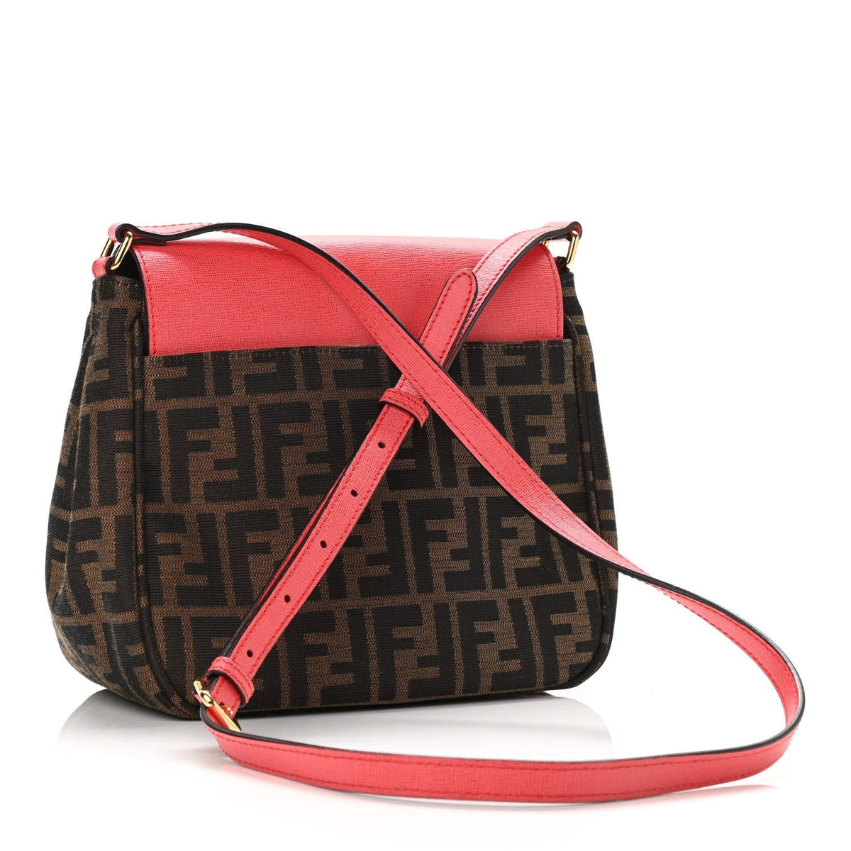 Fendi Bags? Fendi Zucca Vitello Elite Crossbody Bag Premium Designer Shoulder Bag