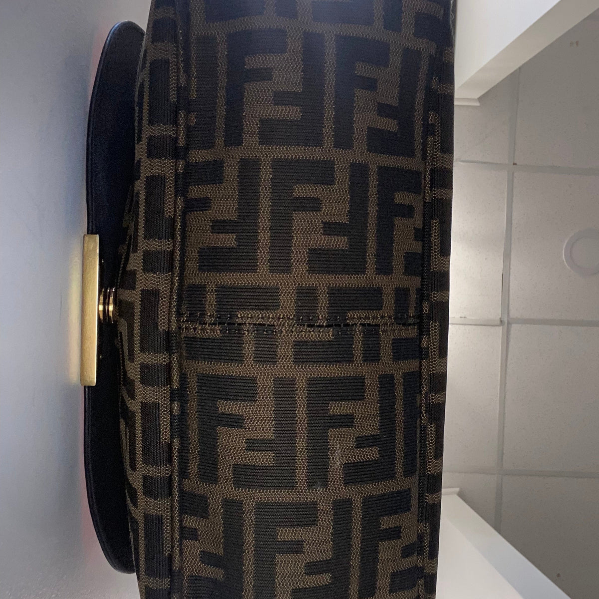 Fendi Bags? Fendi Zucca Vitello Elite Crossbody Bag Premium Designer Shoulder Bag