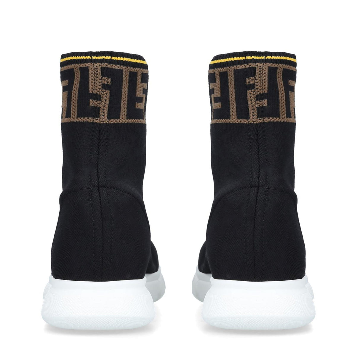 Fendi sneakers side profile designer luxury fashion