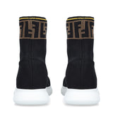 Fendi sneakers side profile designer luxury fashion