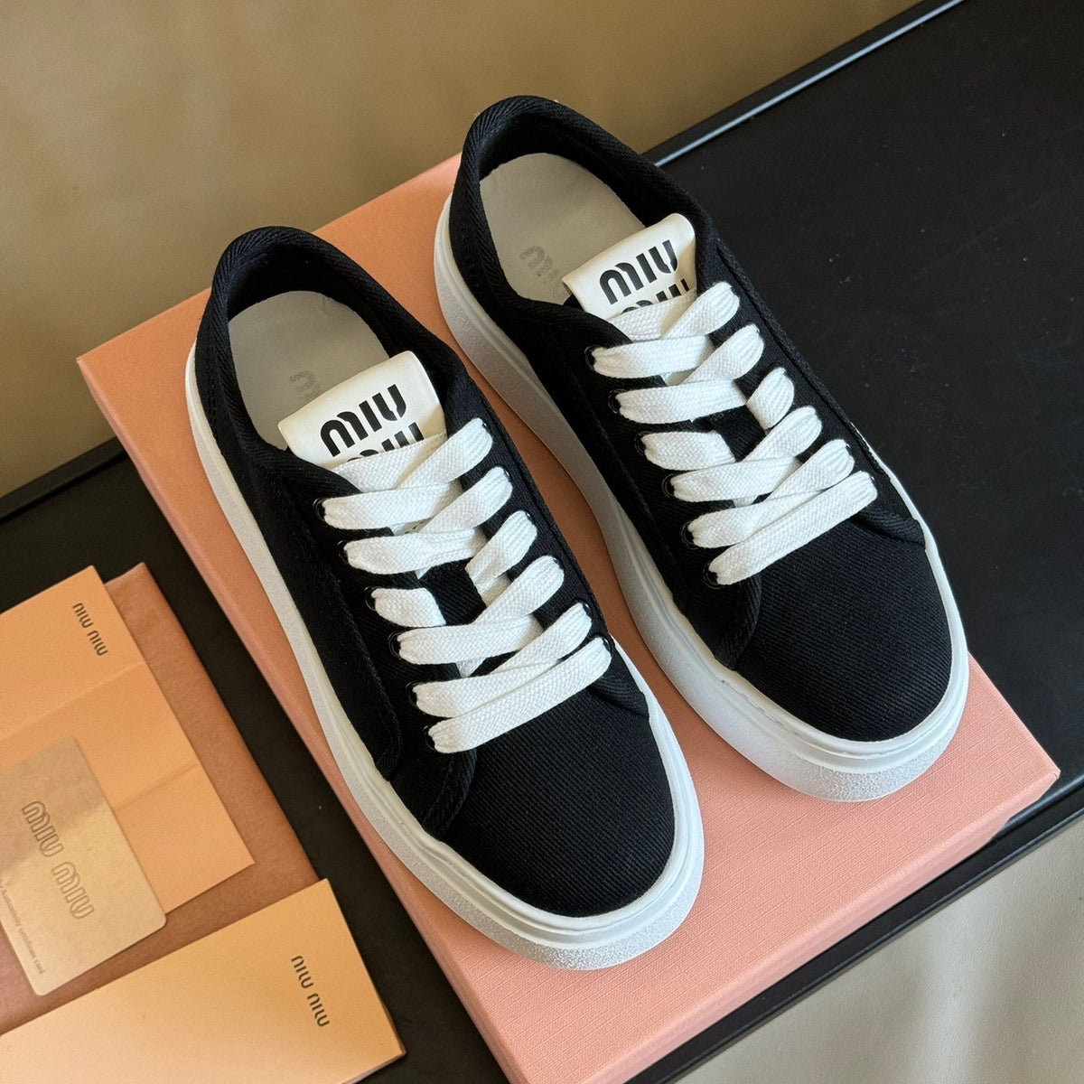 Shoes- Miu M Trainers Premium Designer Casual Shoes