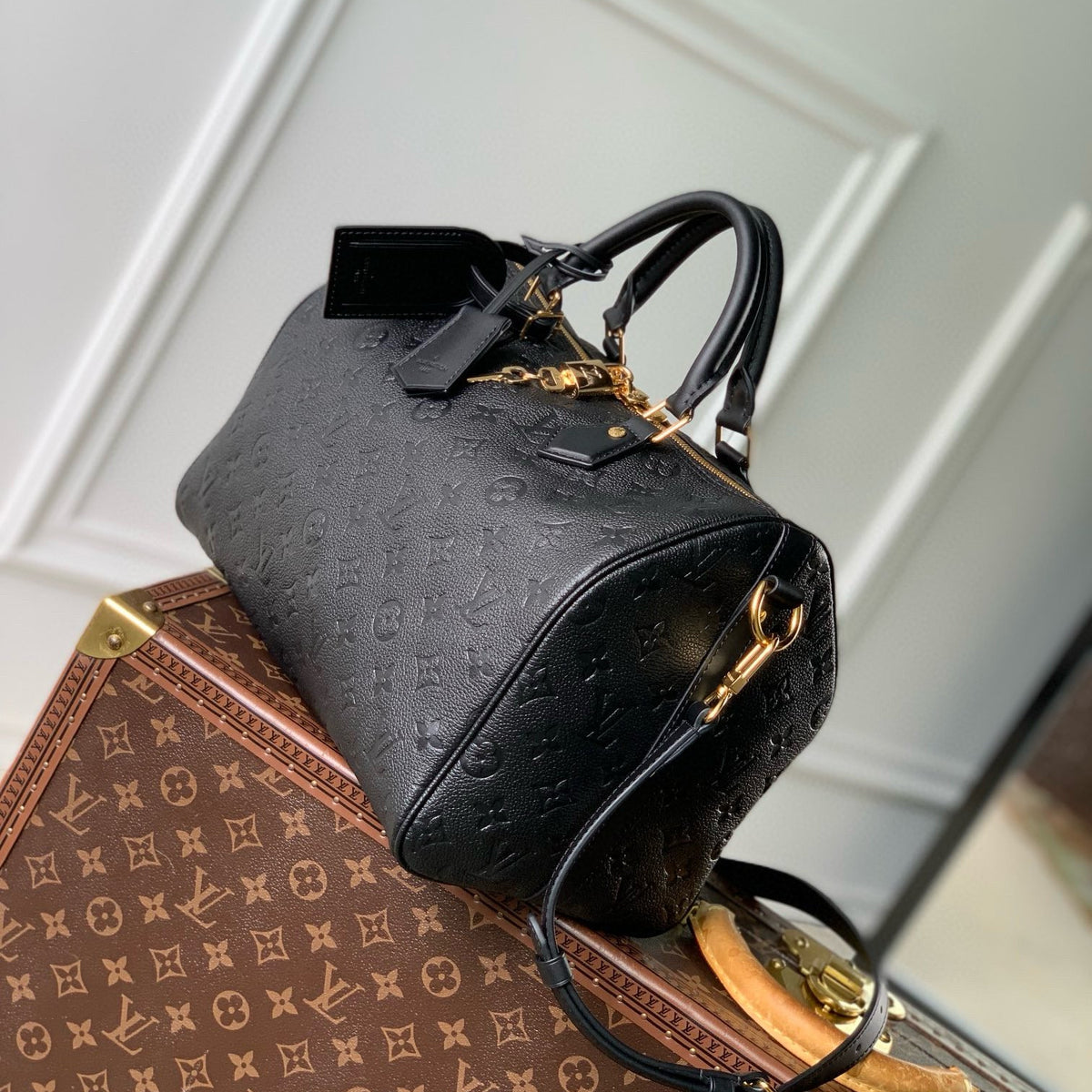 Louis Vuitton Bags- Louis Vuitton Lou Speedy Soft 30 Bag Luxury Designer Leather Handbag