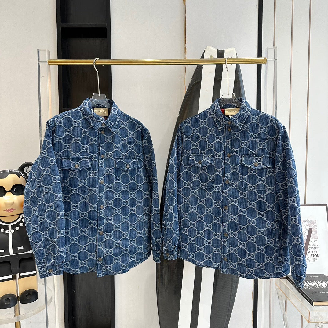 Gucci Denim Overshirt – luxury designer shirt at Velouxe