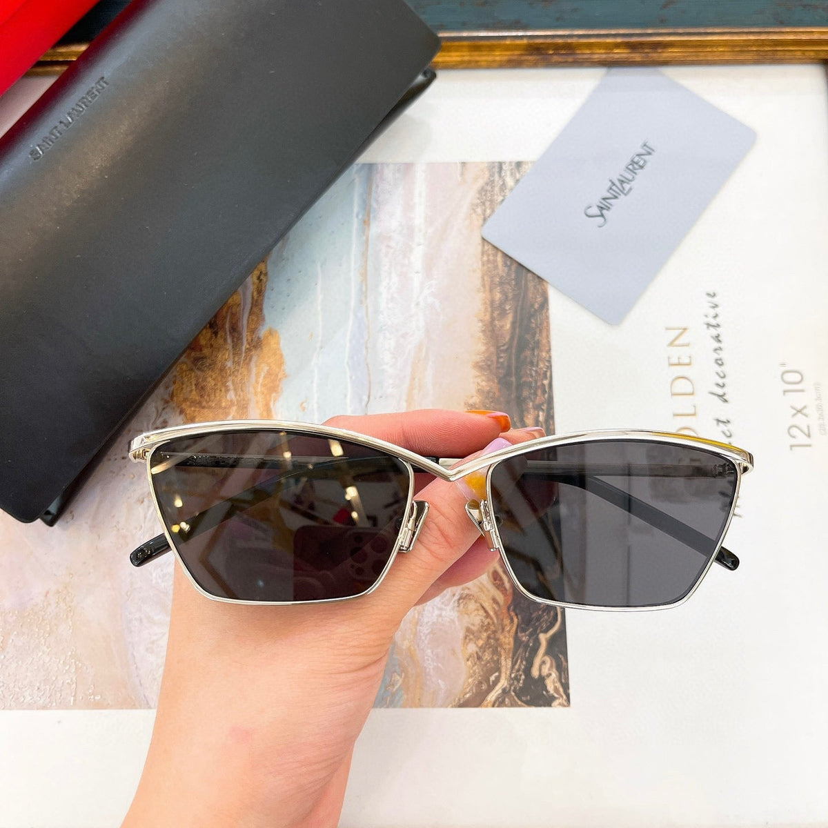 Saint Laurent Sunglasses- Saint Laurent Sunglasses Premium Fashion Designer Sunglasses