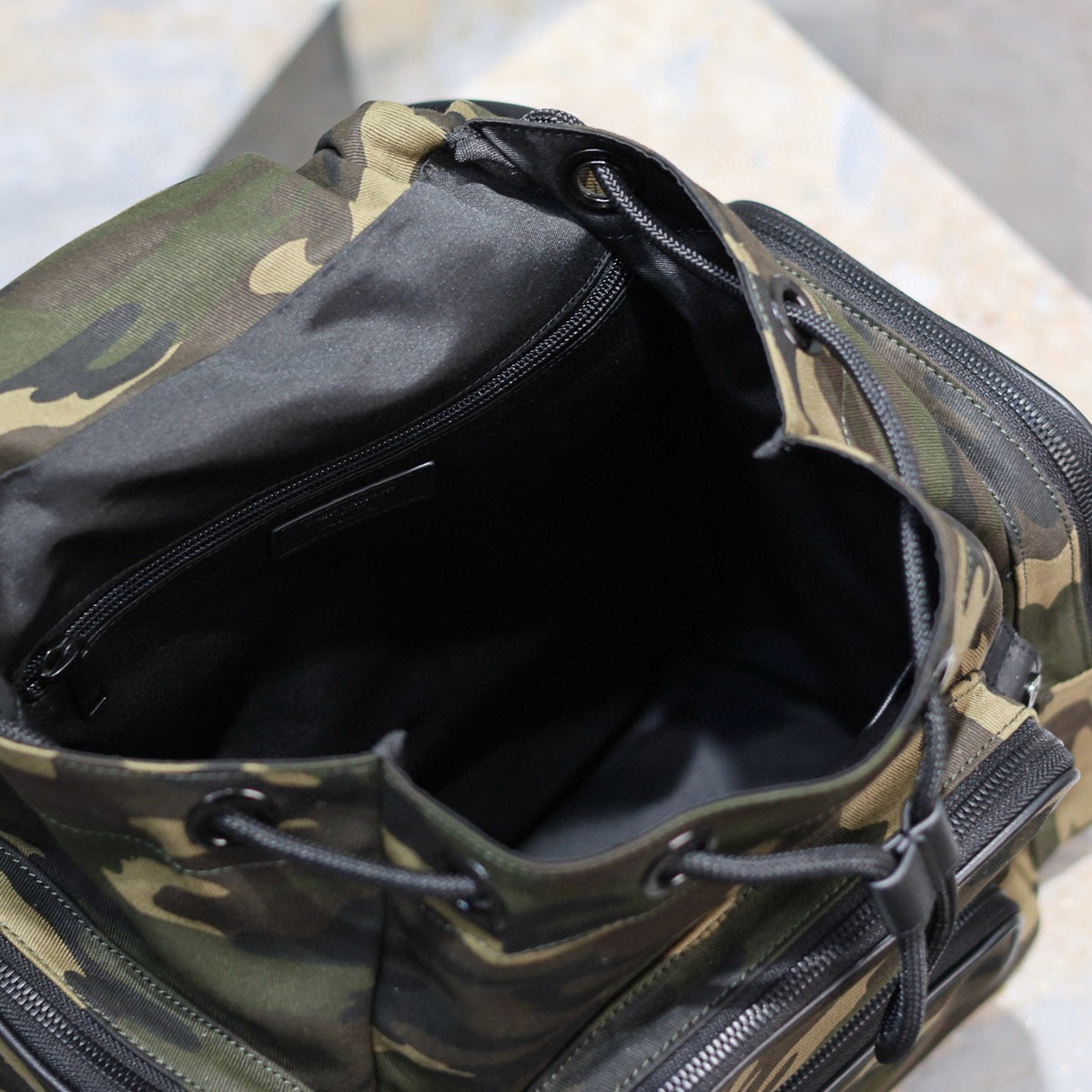 Saint Laurent Bags- Saint Laurent City Multi Pocket Backpack Elegant Everyday Designer Handbag