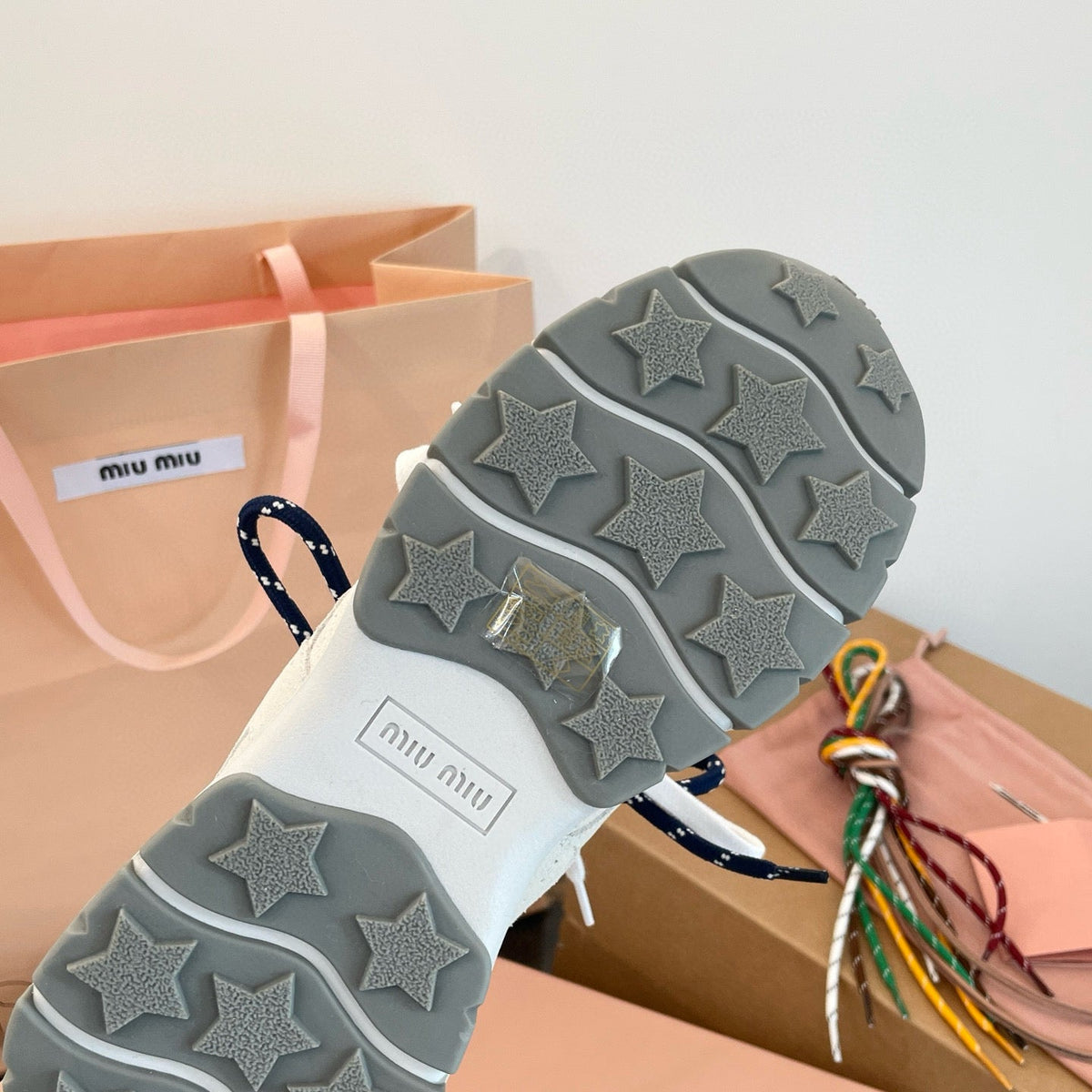 Shoes- Miu M Trainers Luxury Lifestyle Designer Footwear