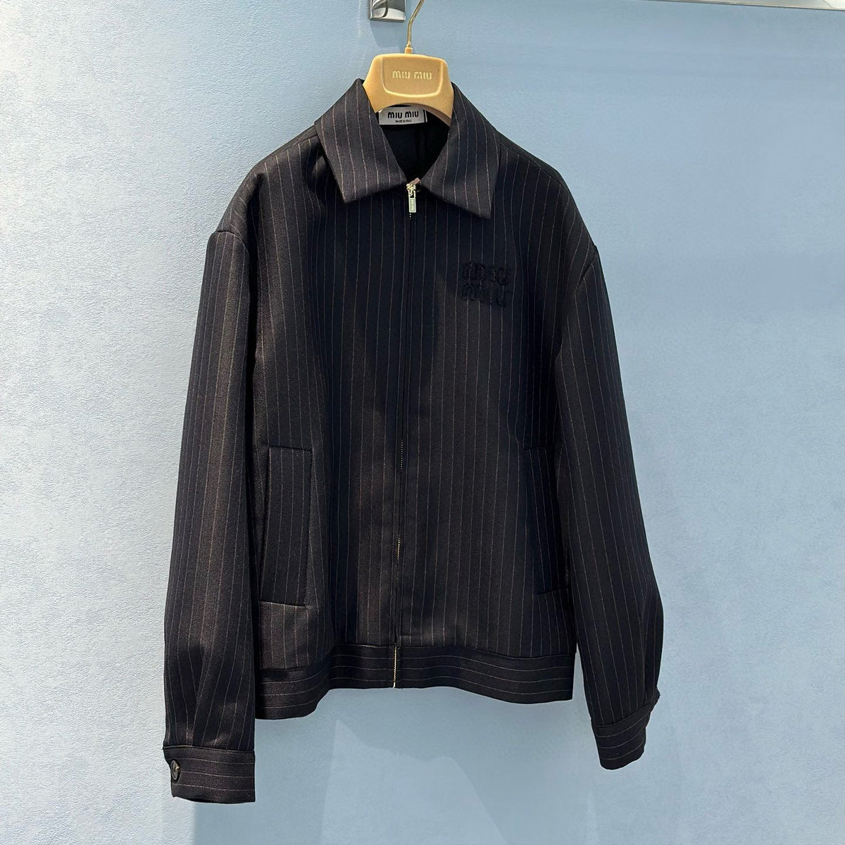 Jackets- Miu M Bomber Jacket Stylish Everyday Designer Outerwear