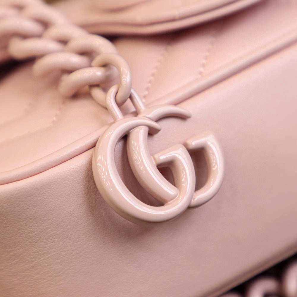 Gucci Bags- Gucci Marmont Super Mini Bag Luxury Designer Leather Handbag