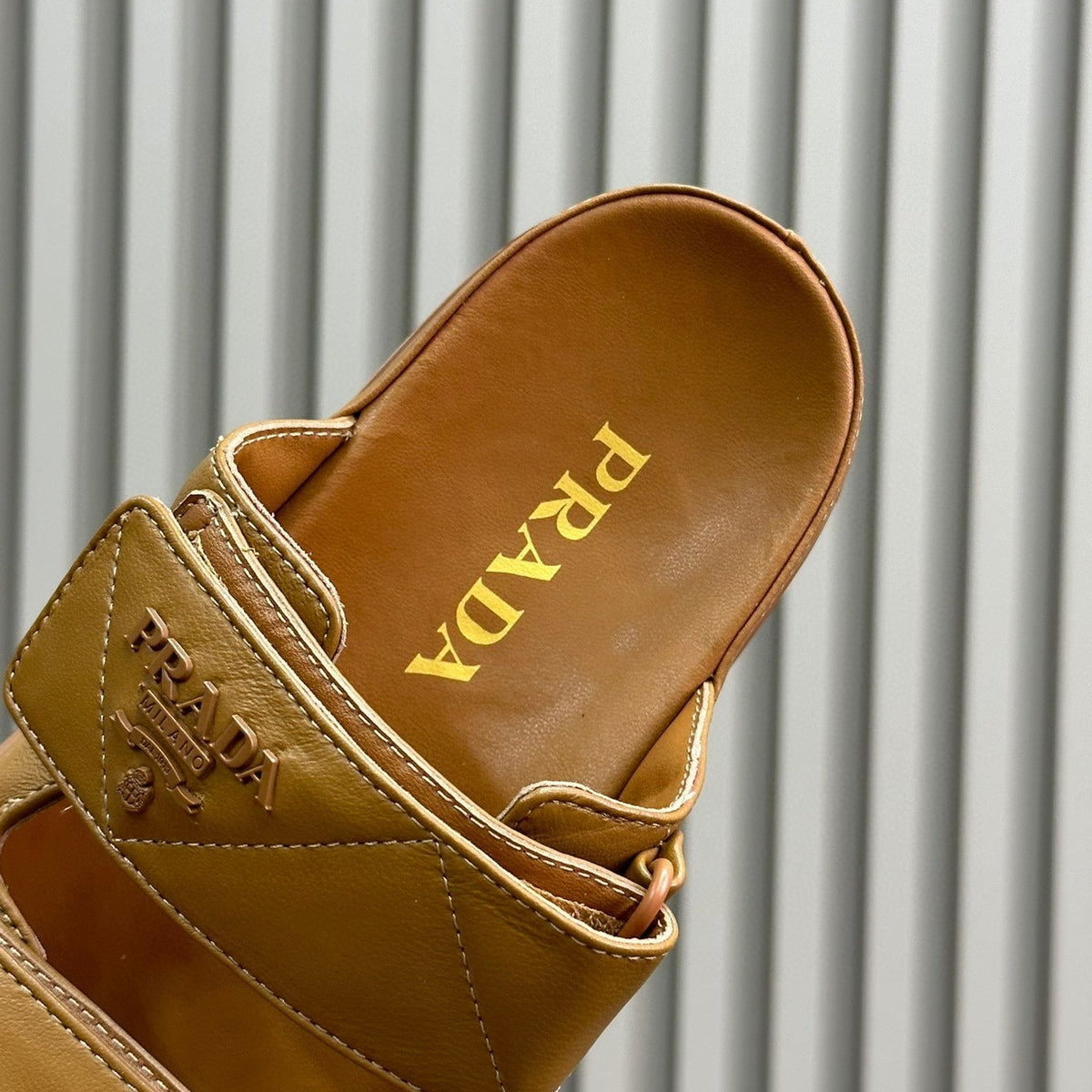 Shoes- Pd Nappa Leather Slides Comfortable Everyday Designer Shoes