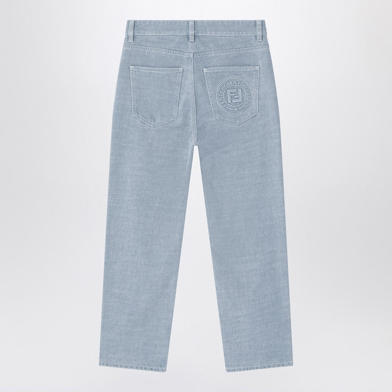 Fendi premium pants detail and craftsmanship close-up