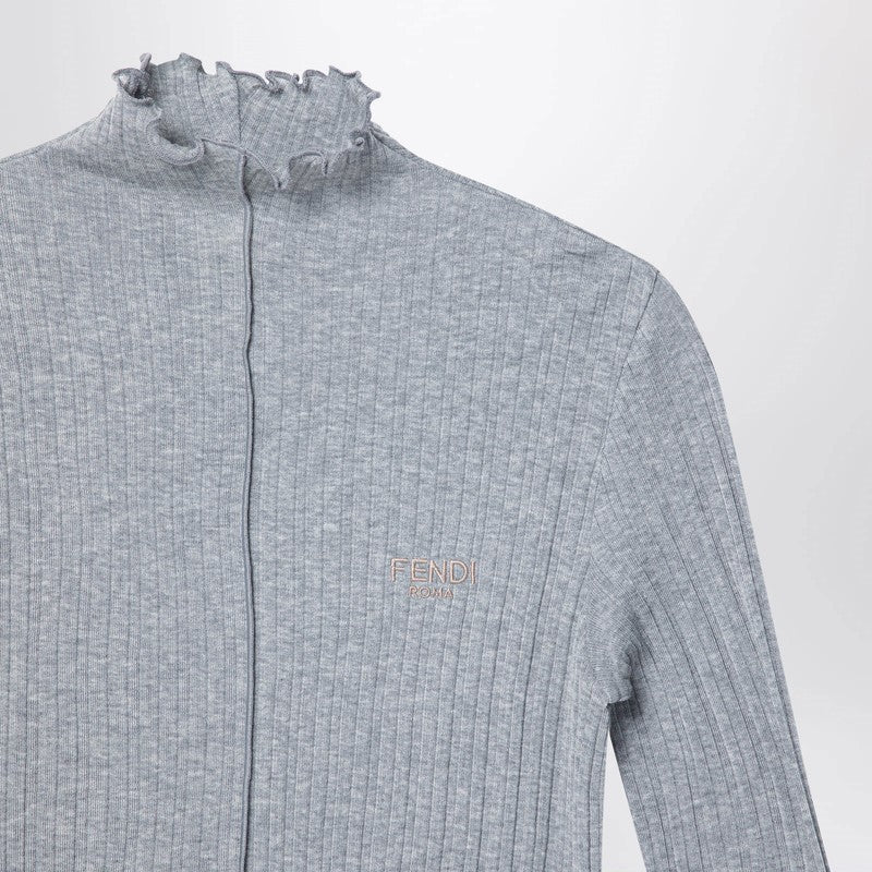 Fendi premium tee shirts detail and craftsmanship close-up