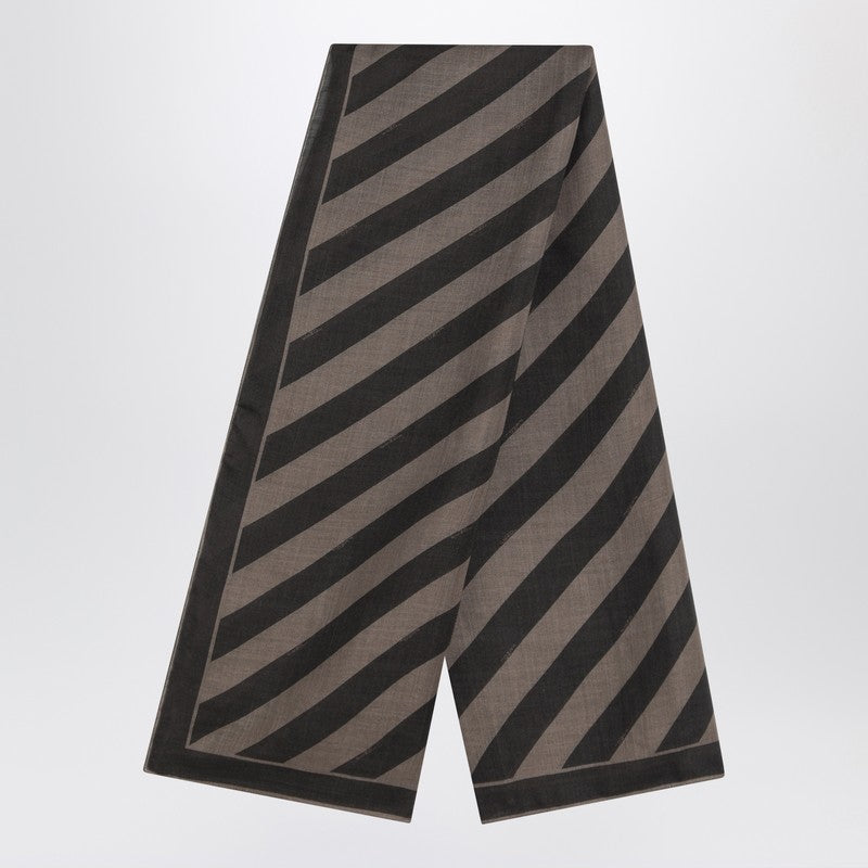 Fendi premium scarves & wraps detail and craftsmanship close-up