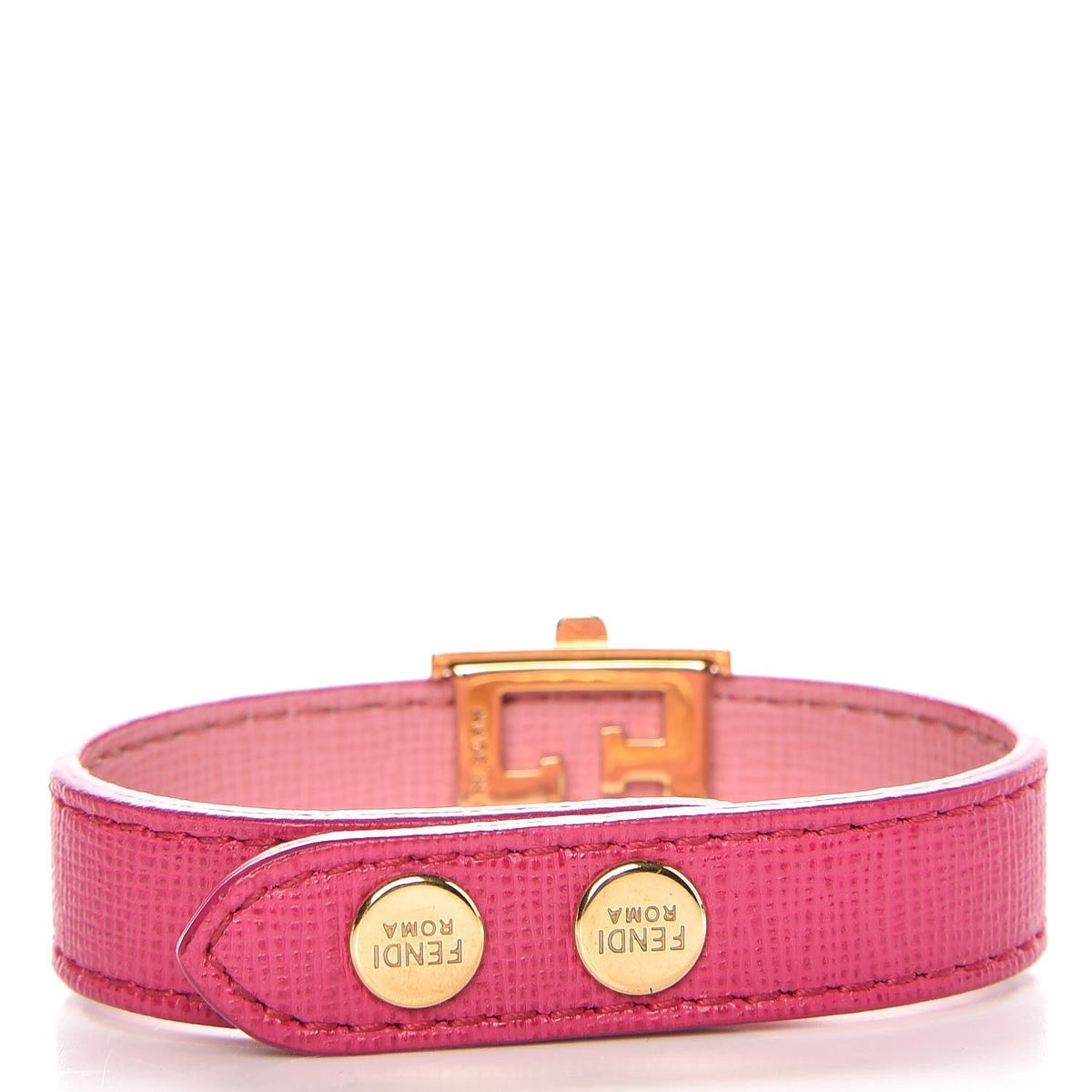 Fendi Jewellery? FENDI Vitello FF Crayons Reversible Bracelet Luxury Designer Statement Jewellery