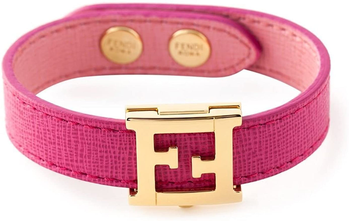 Fendi Jewellery? FENDI Vitello FF Crayons Reversible Bracelet Luxury Designer Statement Jewellery
