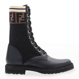 Fendi premium boots detail and craftsmanship close-up