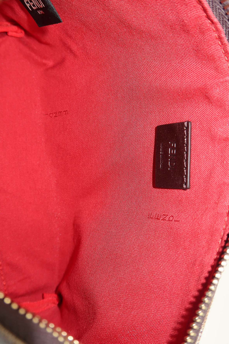 Close-up of Mania bags hardware and fine stitching