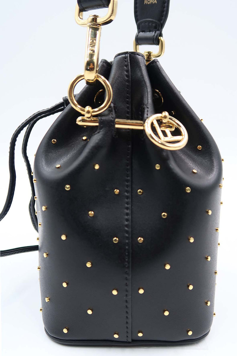 Close-up of Mini bags hardware and fine stitching
