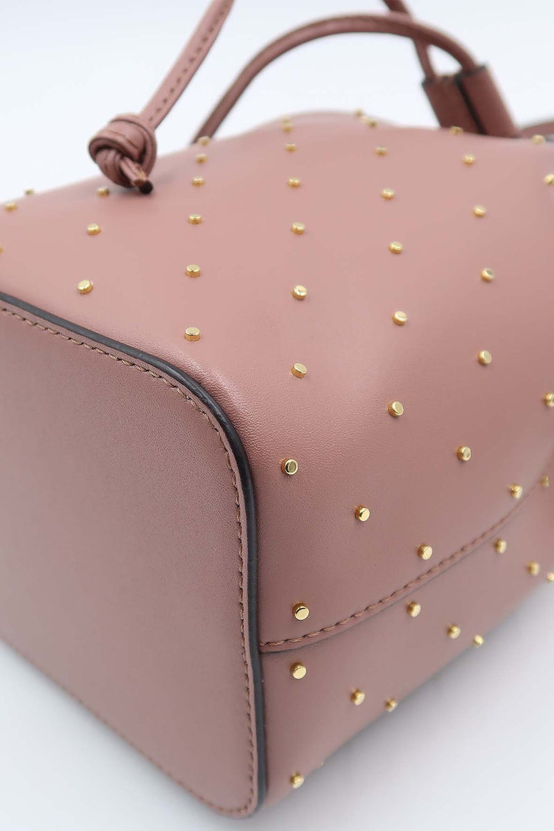 Close-up of Mini bags hardware and fine stitching