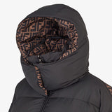 Fendi down jackets side profile designer luxury fashion